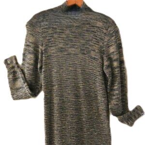 Vintage ALNORAL Wool Blend Knit Sweater Maxi Dress Sz TALL/PM